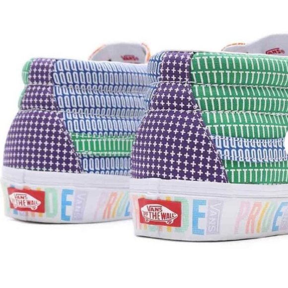 Vans - Unisex Pride Sk8-Mid Shoes - Picture 2 of 3